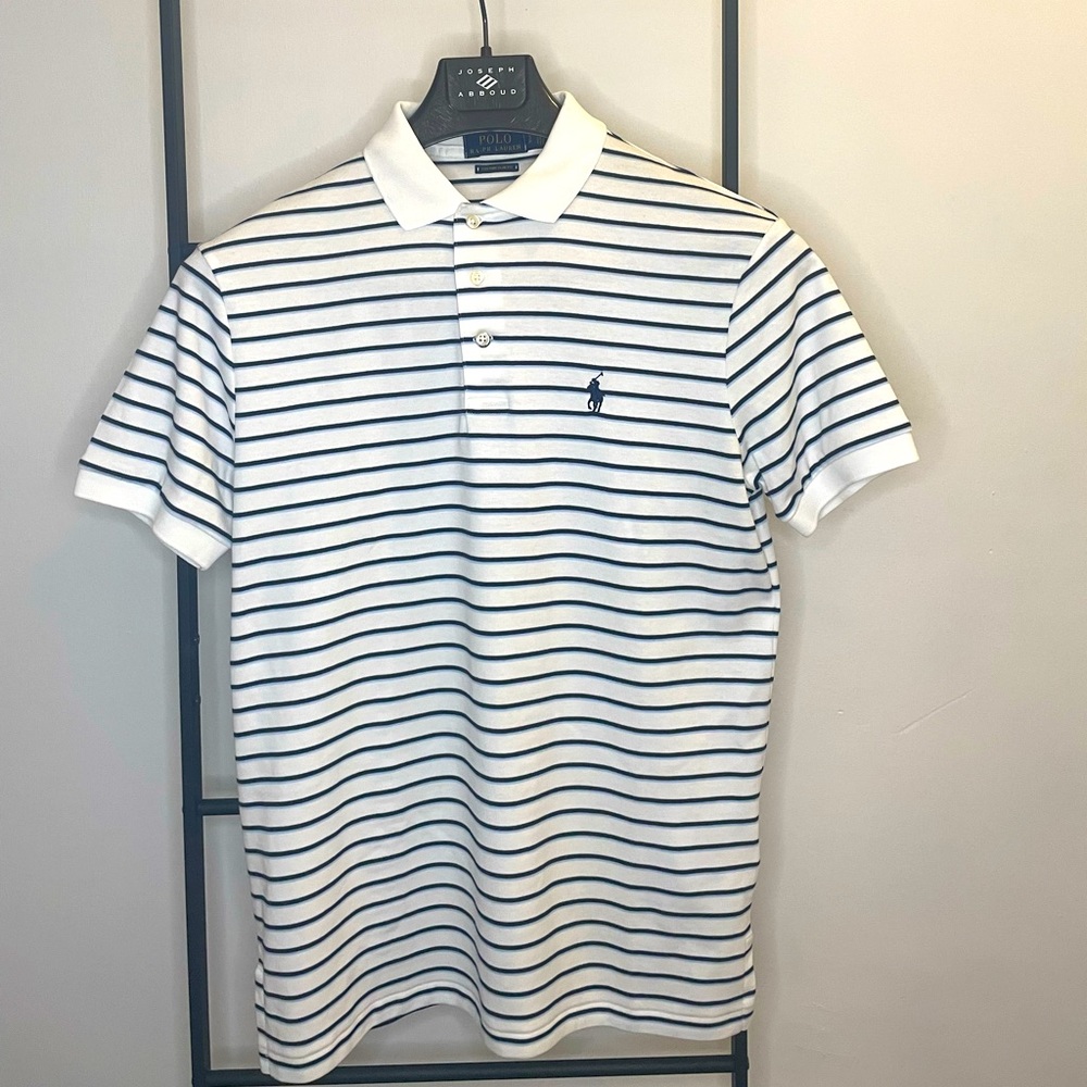 NWOT Ralph Lauren polo white/blue small